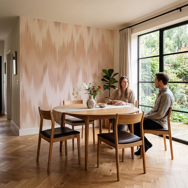 Pink and white zigzag pattern Pink and white zigzag pattern