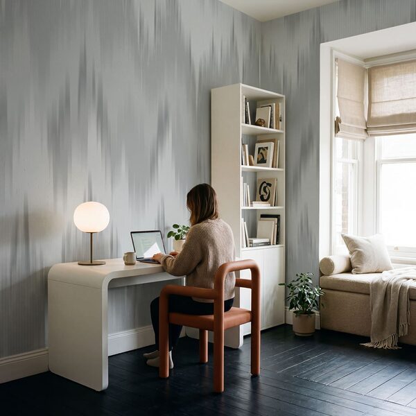 White and grey zigzag pattern White and grey zigzag pattern