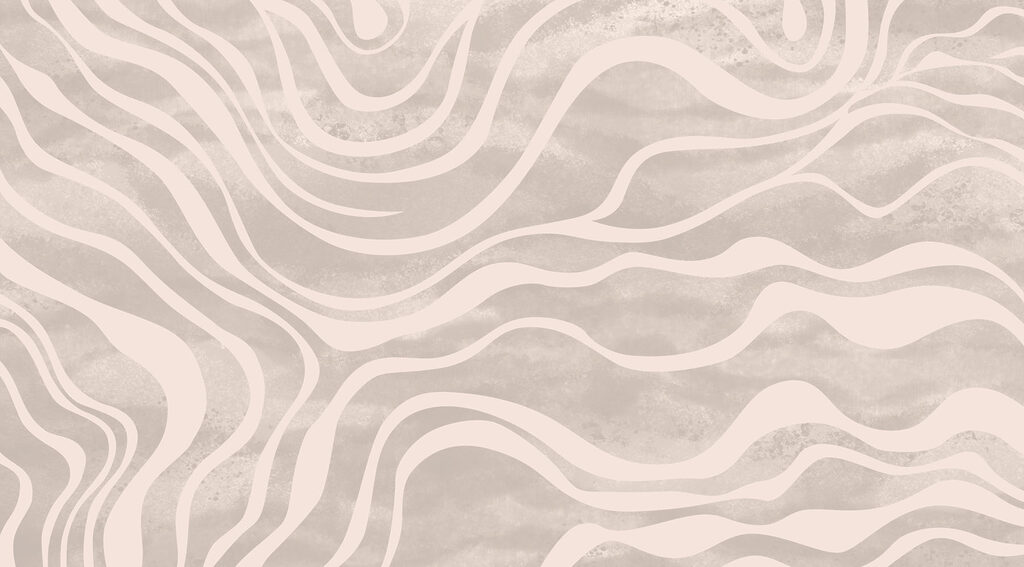Flowing patterns in soft tones Flowing patterns in soft tones