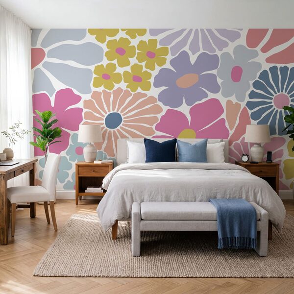 Colorful flower pattern Colorful flower pattern