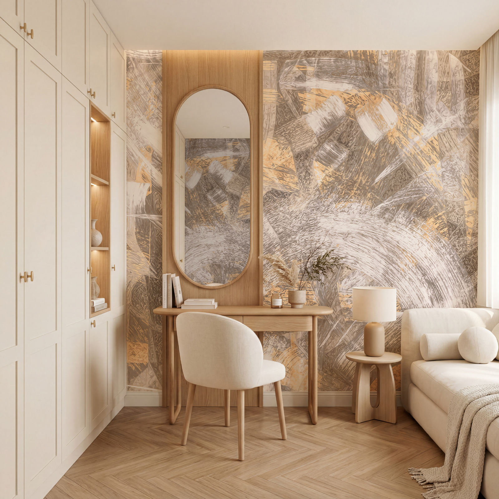 Artistic brushstrokes in soft colors Artistic brushstrokes in soft colors