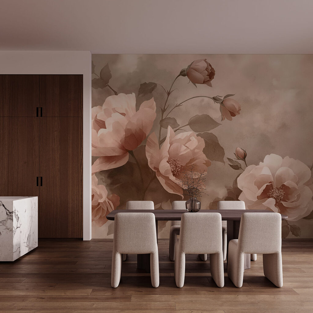 Delicate blooms in soft pastel hues Delicate blooms in soft pastel hues