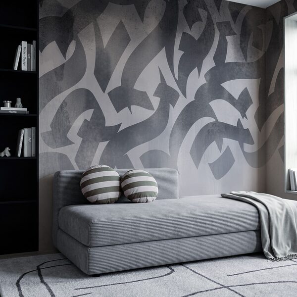 Grey and white pattern Grey and white pattern