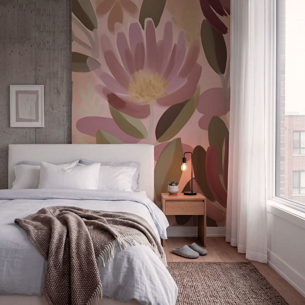 Vibrant flowers in soft hues Vibrant flowers in soft hues