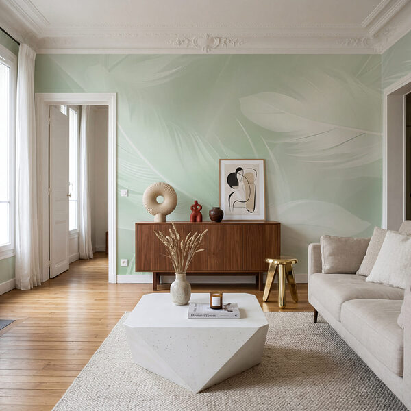 Wall mural Soft whispers of nature's elegance