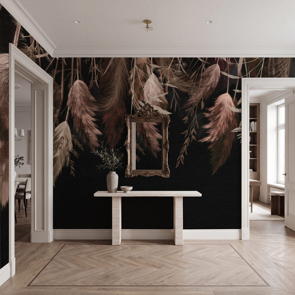 Elegant foliage in soft tones