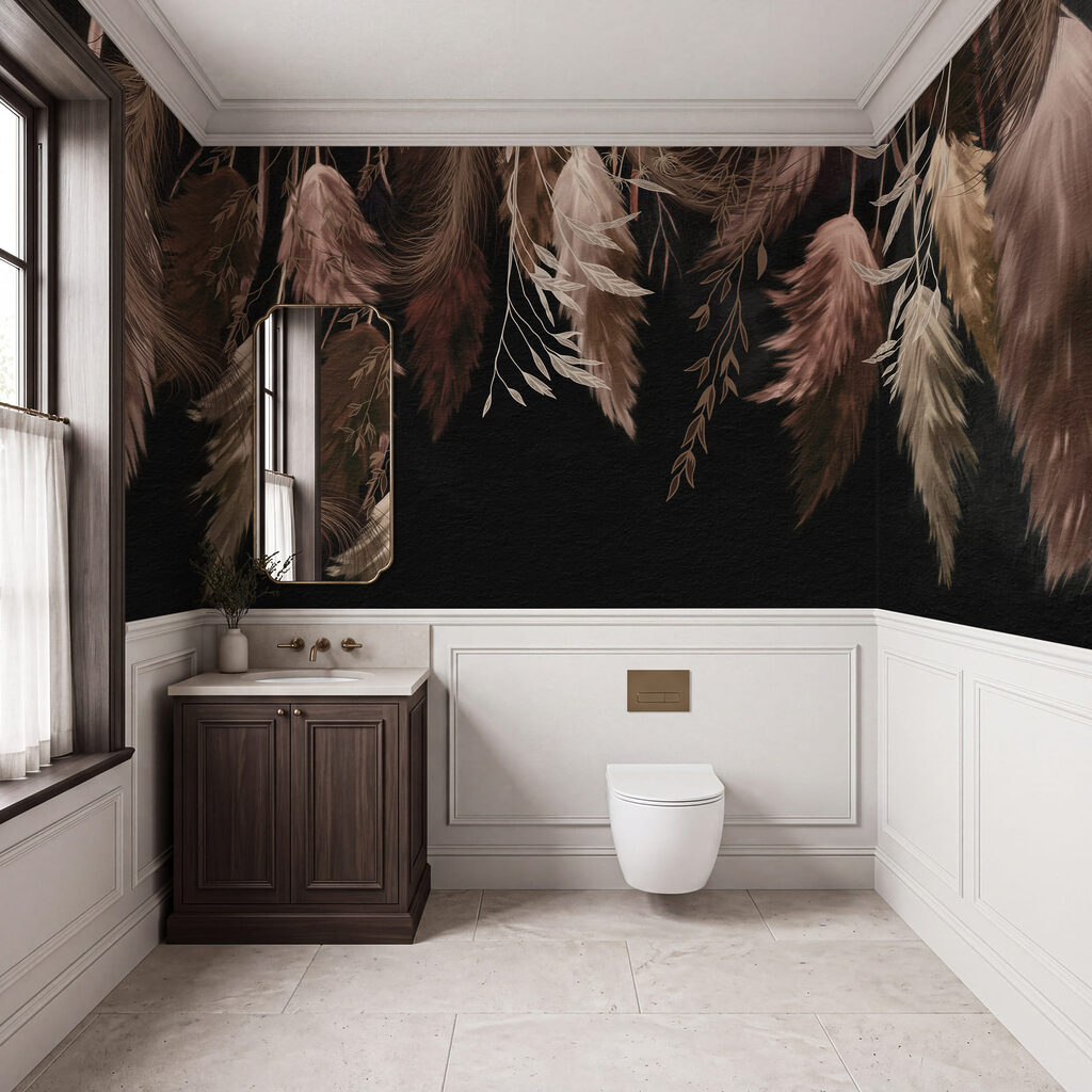 Elegant foliage in soft tones