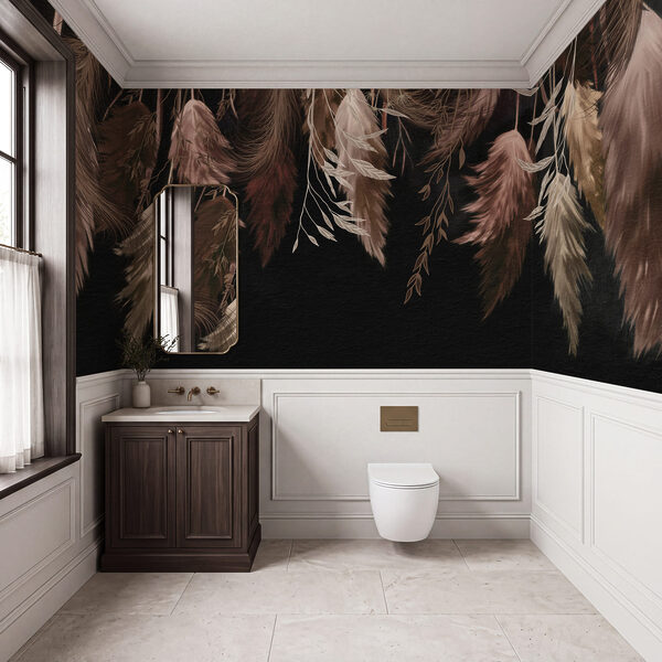 Elegant foliage in soft tones
