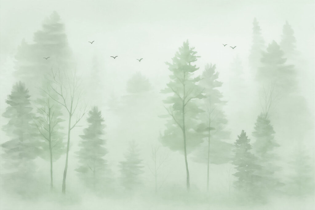 Birds flying in the sky over trees Birds flying in the sky over trees