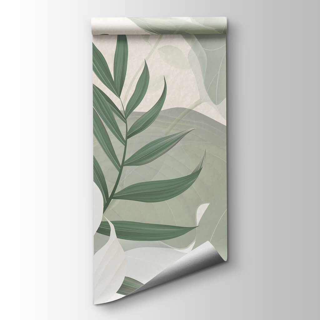 Soft leaves in tranquil tones Soft leaves in tranquil tones
