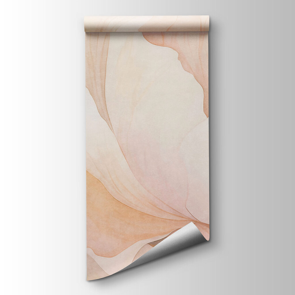Soft blooms in warm pastel hues