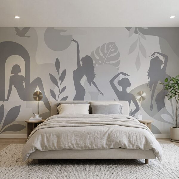 Ethereal forms in a tranquil scene