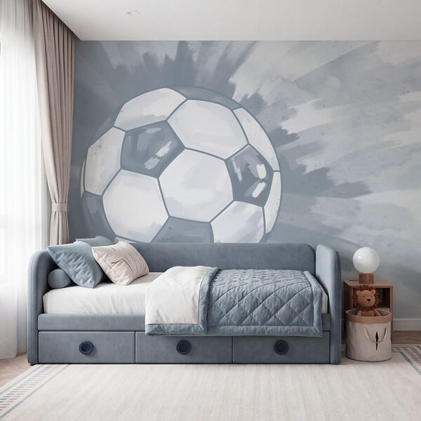 Football ball in the air Football ball in the air
