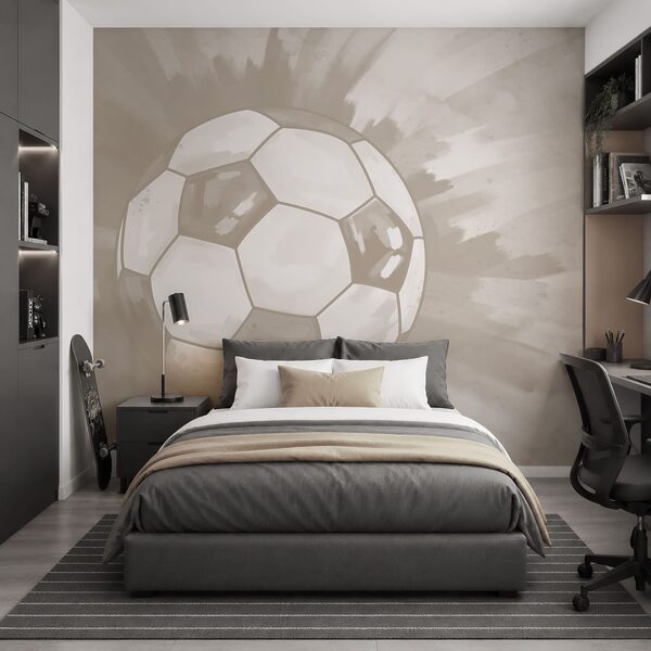 Football ball in the air Football ball in the air
