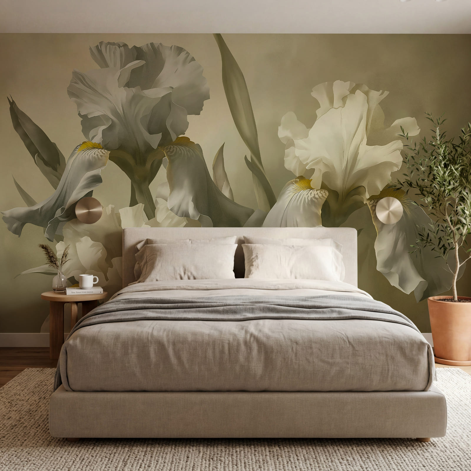 Delicate blooms with soft hues Delicate blooms with soft hues