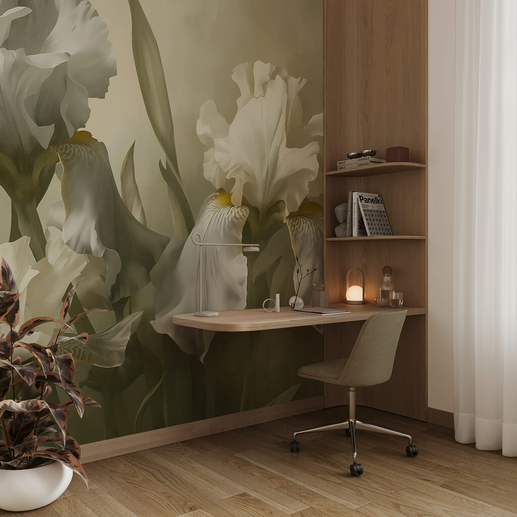 Delicate blooms with soft hues Delicate blooms with soft hues