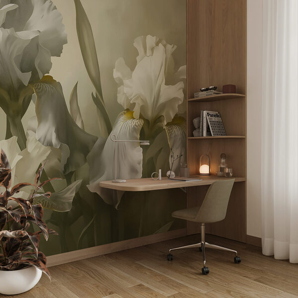 Delicate blooms with soft hues Delicate blooms with soft hues