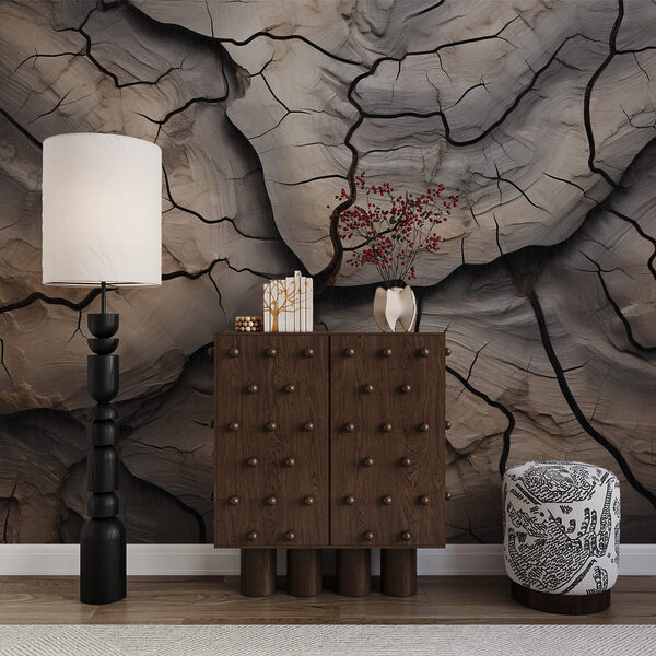 Natural patterns in weathered wood