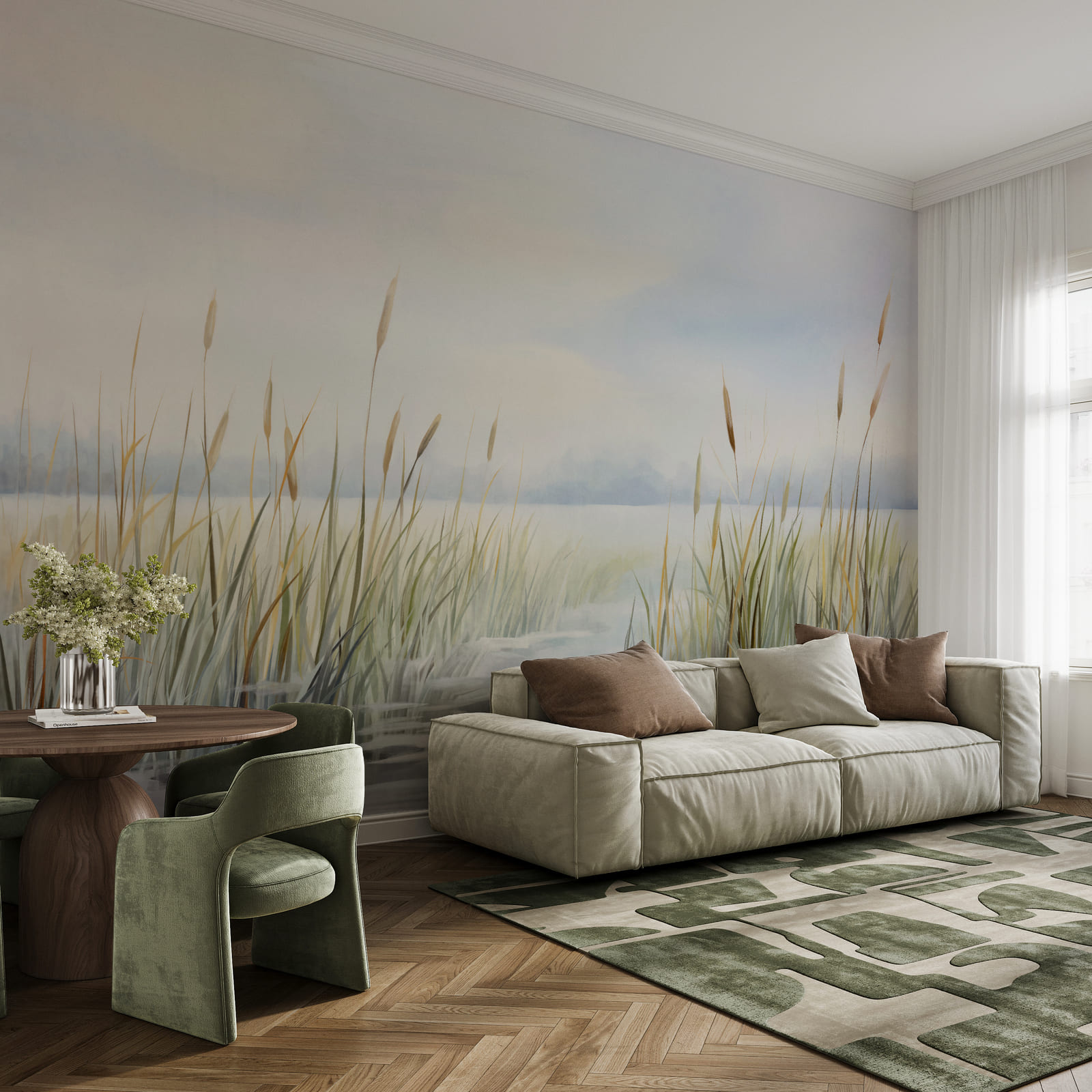 Painting of a marsh