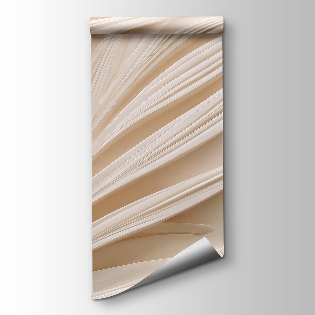 Elegant leaf patterns in soft tones Elegant leaf patterns in soft tones