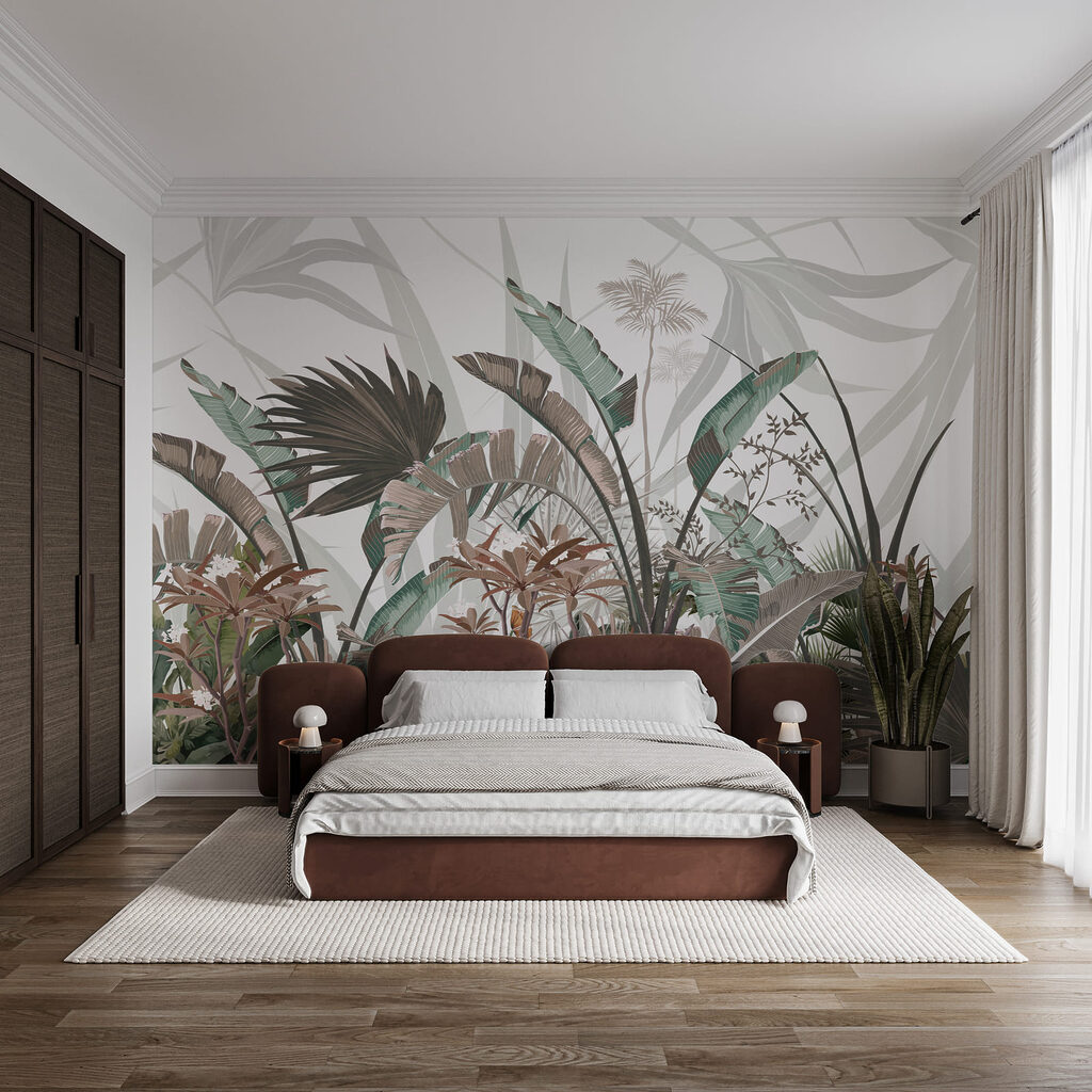 Botanical beauty in pastel tones