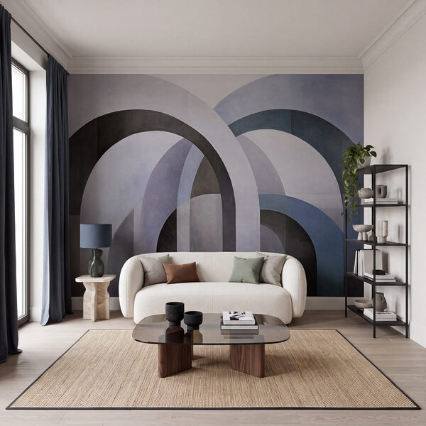 Painting of a group of arches