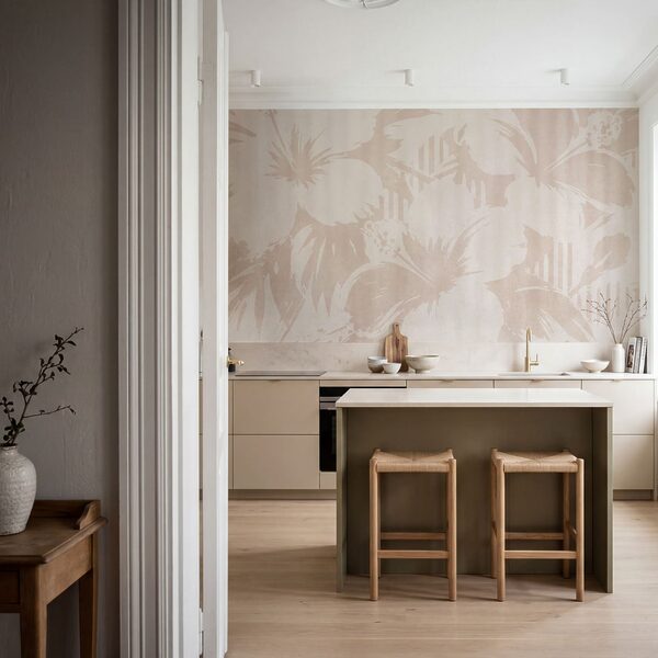 Pink and white floral pattern Pink and white floral pattern