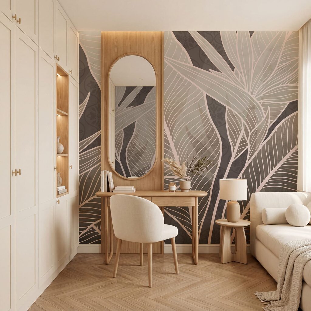 Soft hues in botanical elegance