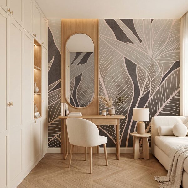 Soft hues in botanical elegance