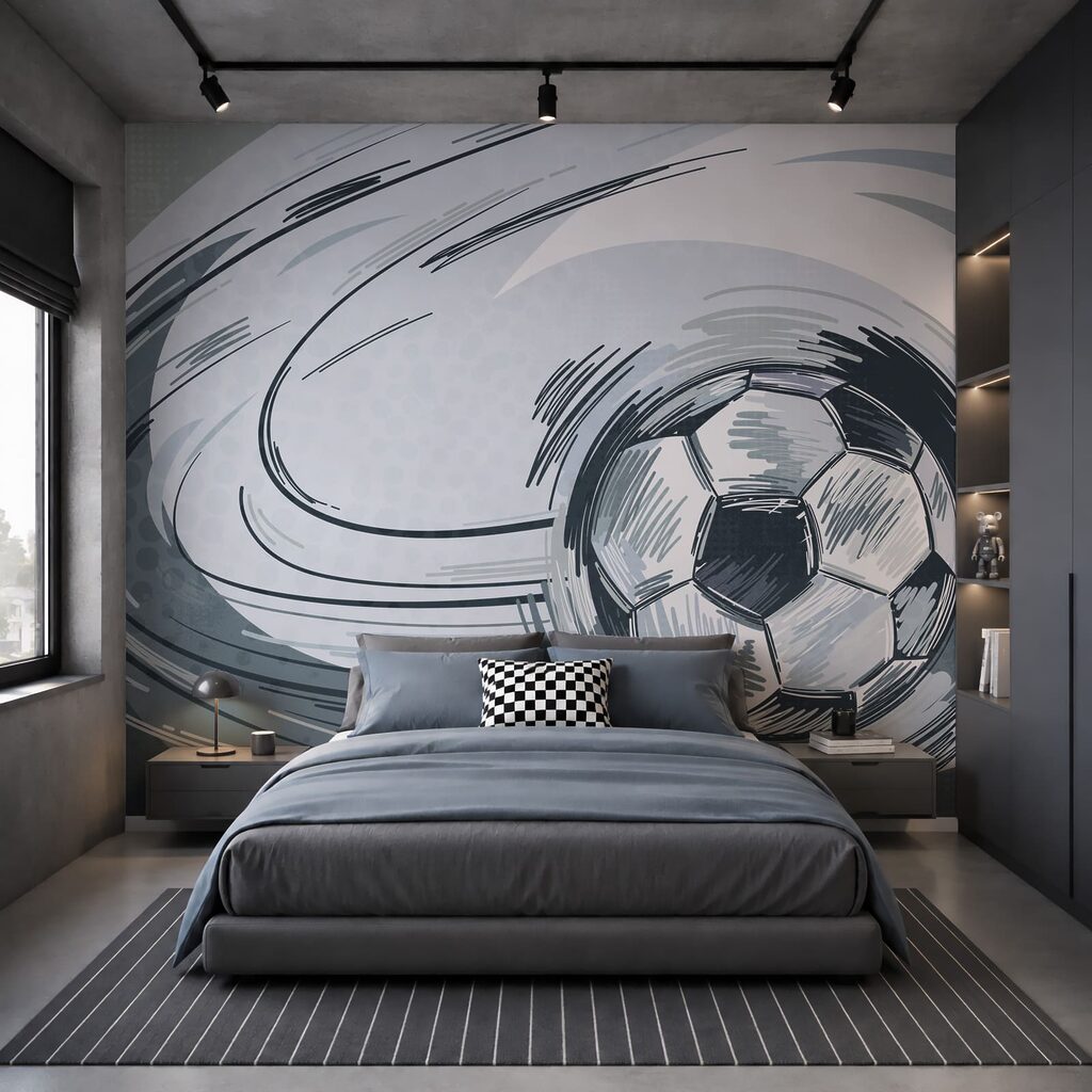 Football ball in a tornado Football ball in a tornado