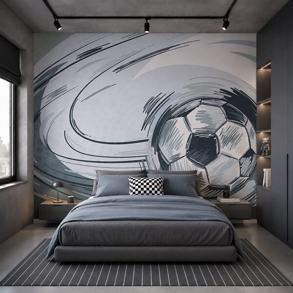 Football ball in a tornado Football ball in a tornado