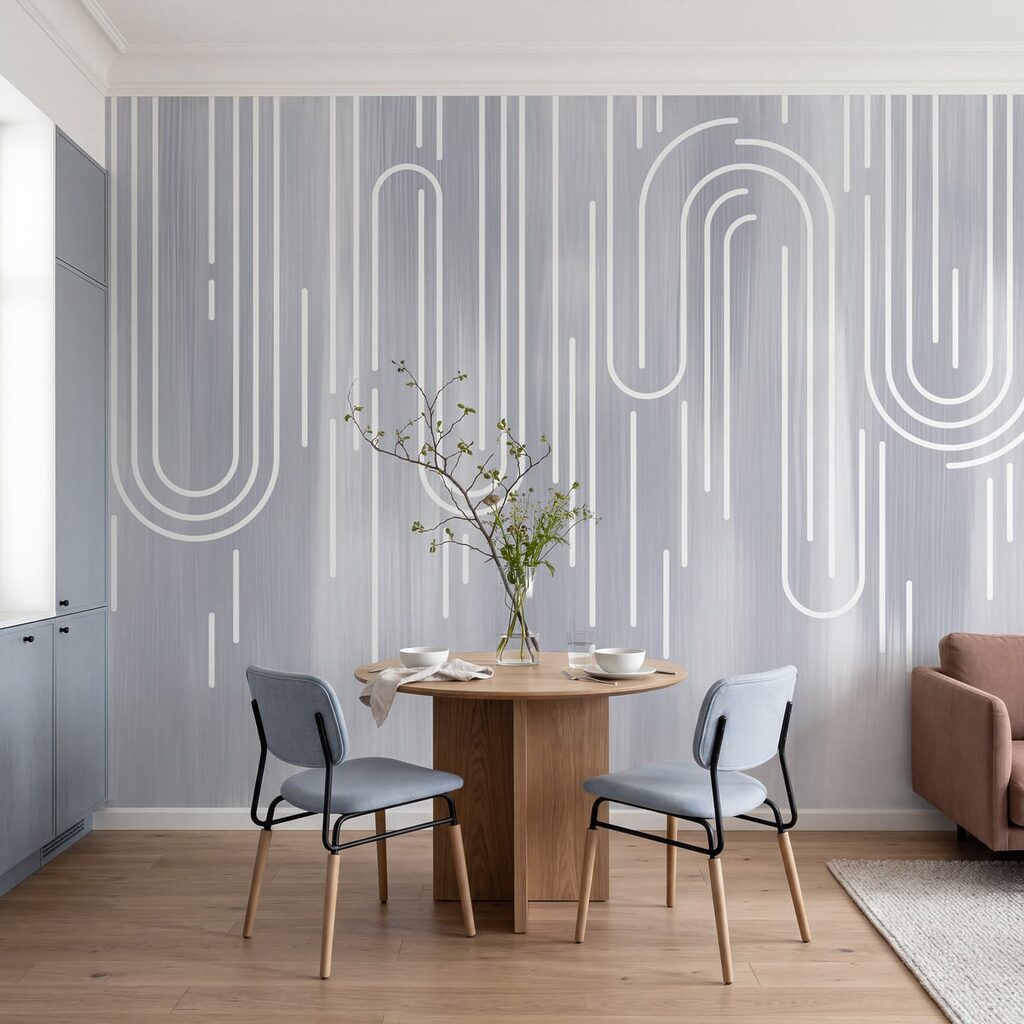 White lines on a gray background White lines on a gray background