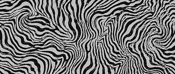 Black and white striped pattern