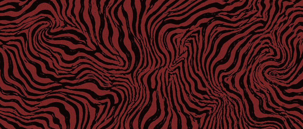 Red and black striped pattern
