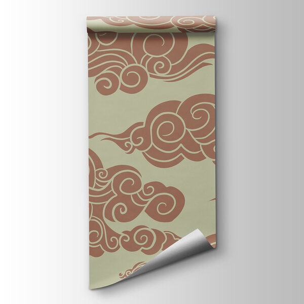 Pattern of clouds on a light background Pattern of clouds on a light background