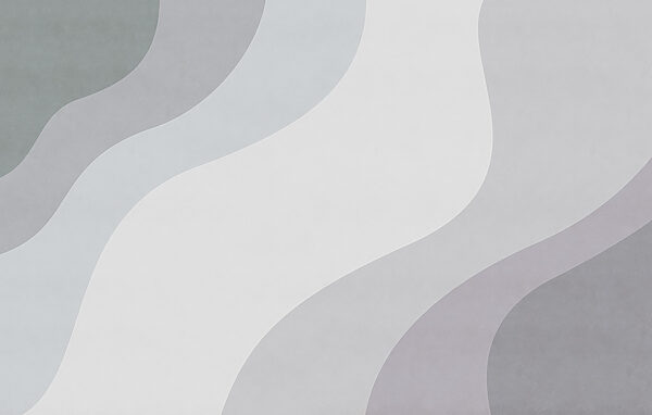 White and grey wavy pattern