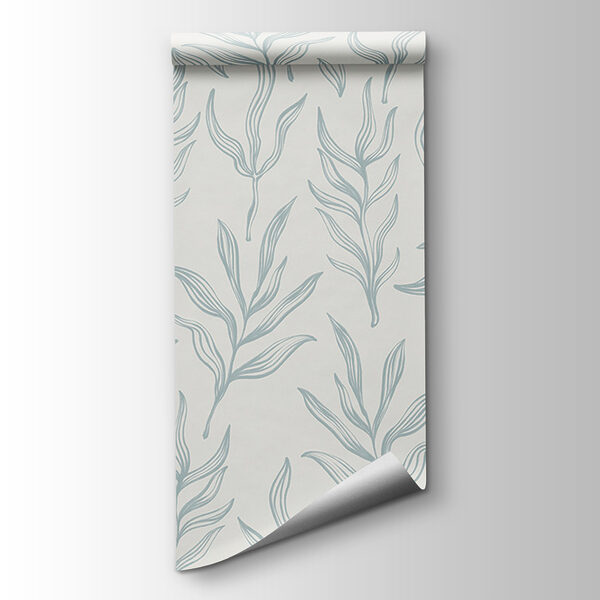 Pattern of leaves on a white background Pattern of leaves on a white background