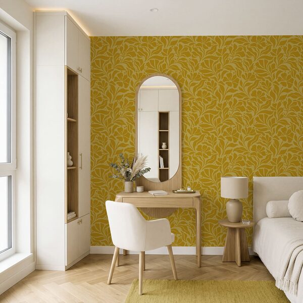 Yellow and white pattern Yellow and white pattern