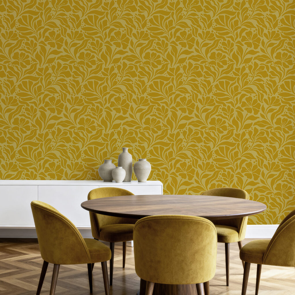 Yellow and white pattern Yellow and white pattern