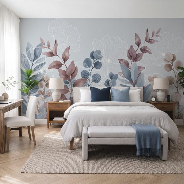 Elegant floral design with soft hues Elegant floral design with soft hues
