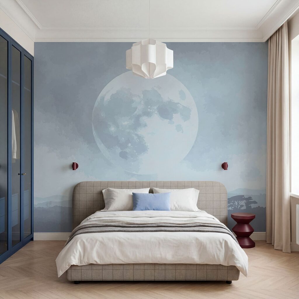 Moon in the sky