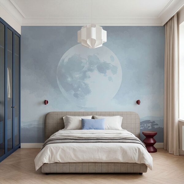 Moon in the sky