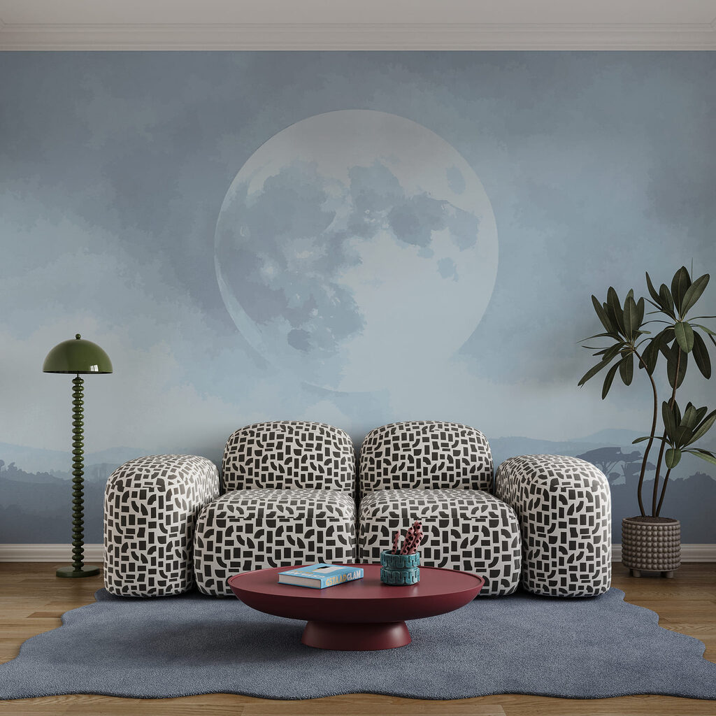 Moon in the sky