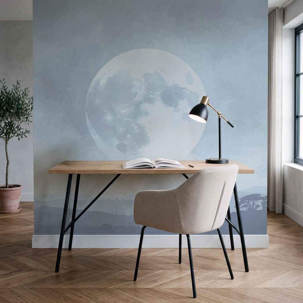 Moon in the sky