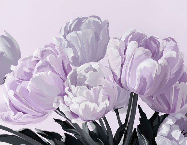 Soft blooms in pastel shades Soft blooms in pastel shades