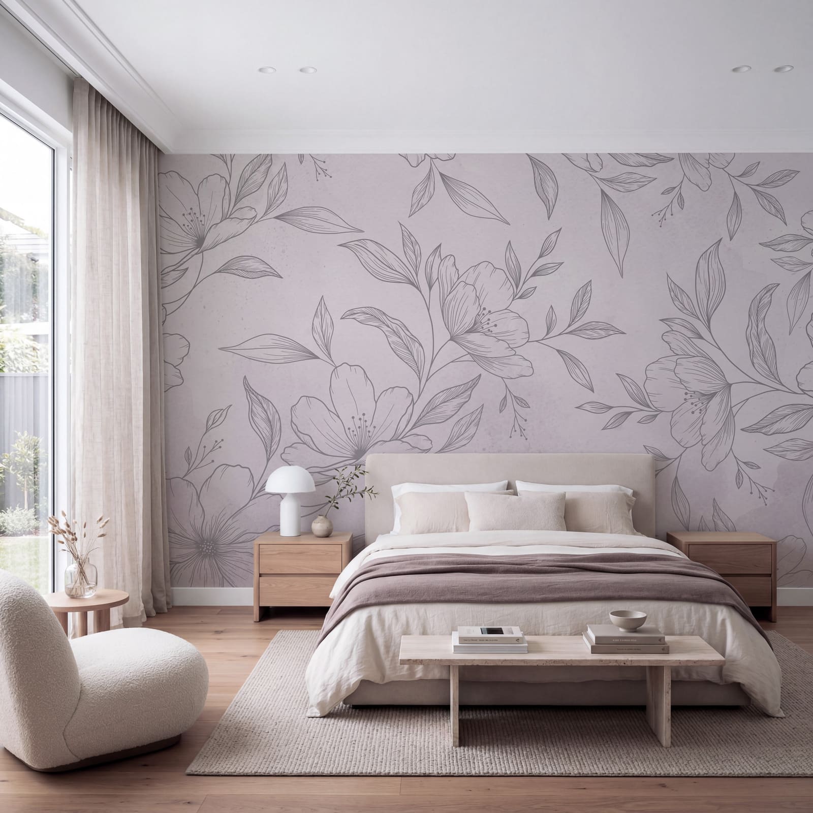 Delicate florals in soft hues Delicate florals in soft hues