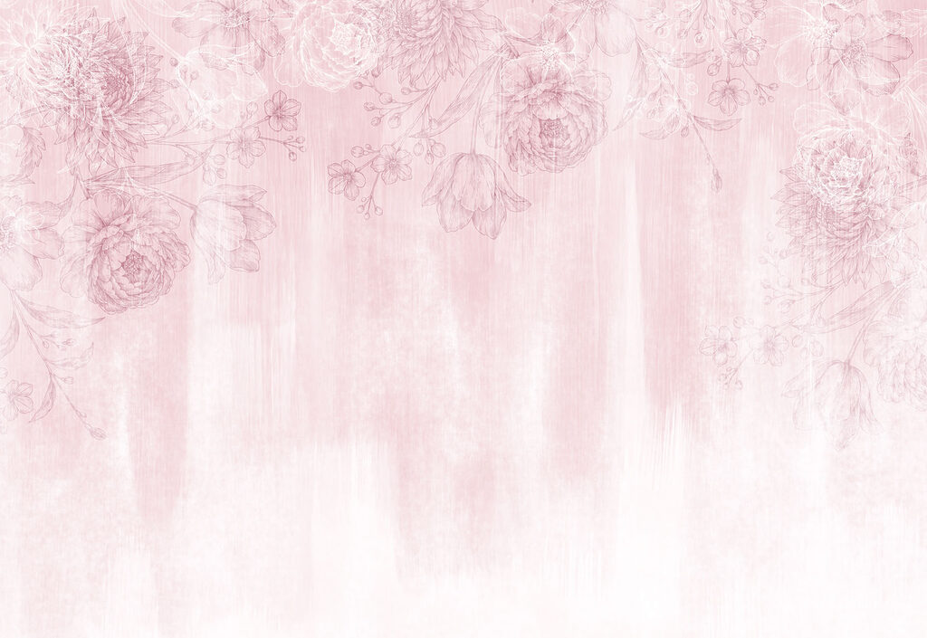 Pink and white floral pattern Pink and white floral pattern