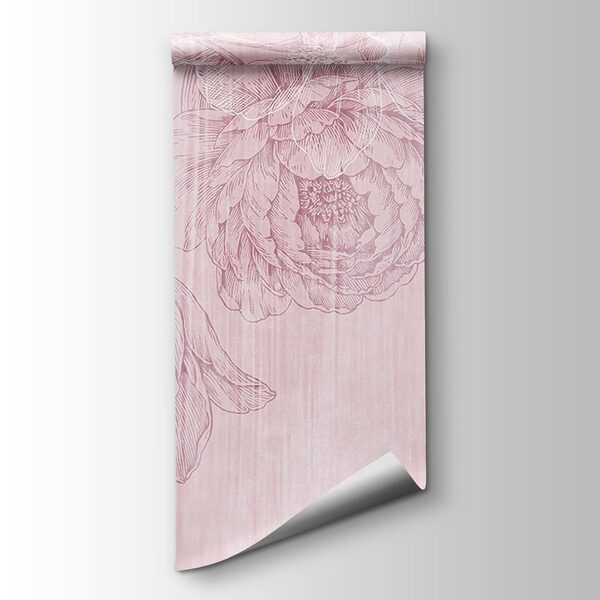 Pink and white floral pattern Pink and white floral pattern