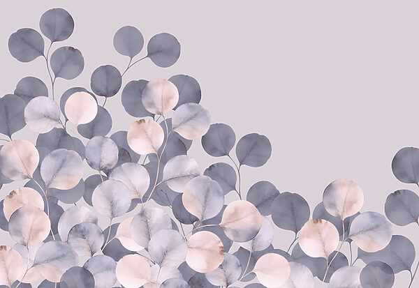 Delicate leaves against soft background Delicate leaves against soft background