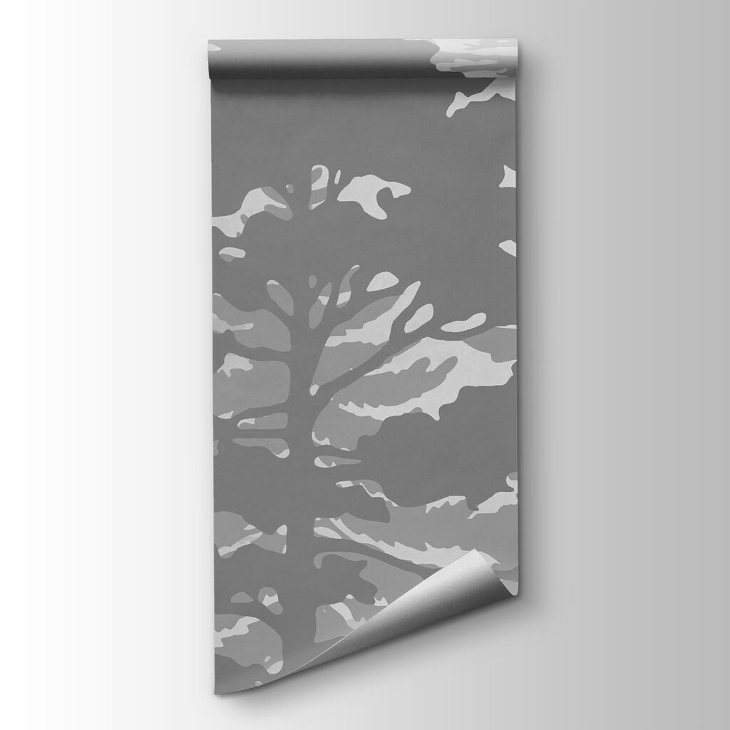 Group of trees in a forest